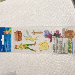 💜2/$15💜Disney Peter Pan Dimensional Stickers - EK Success